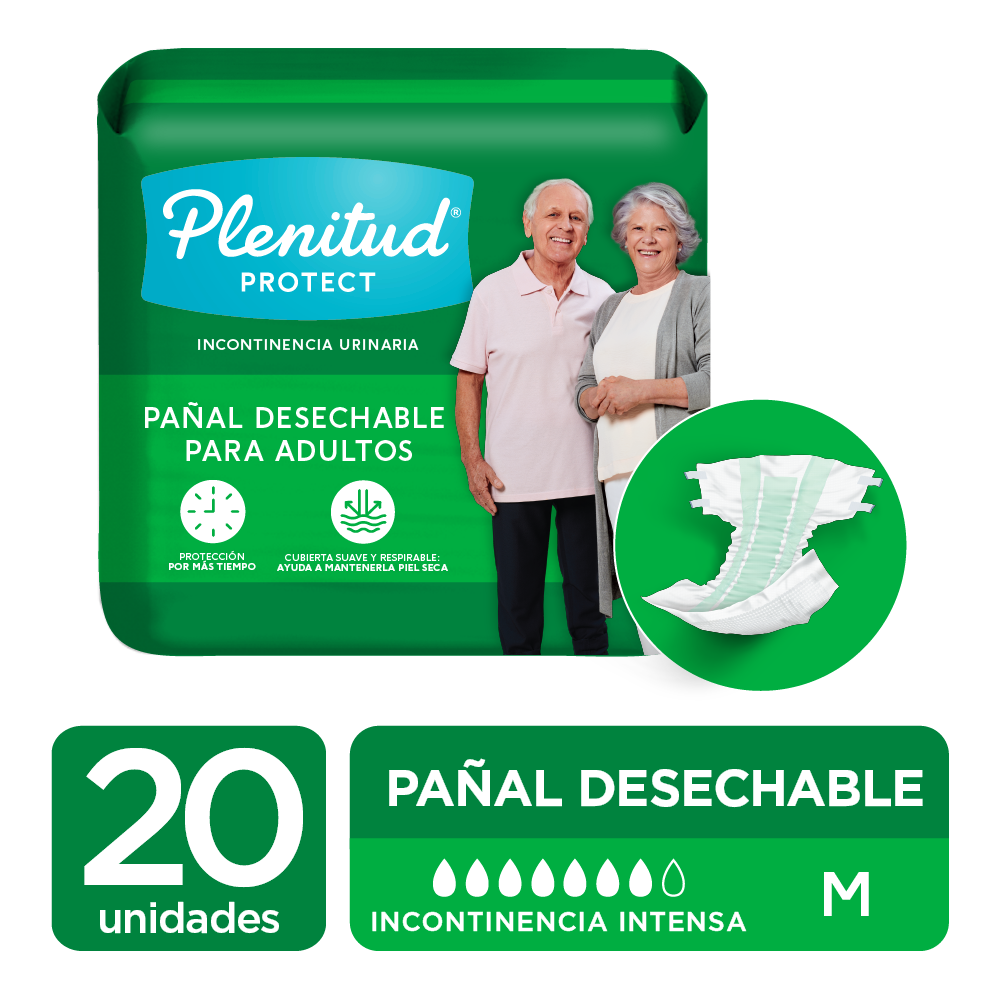 PLENITUD CLASSIC M PAÑAL ADULTO 20 UNI.