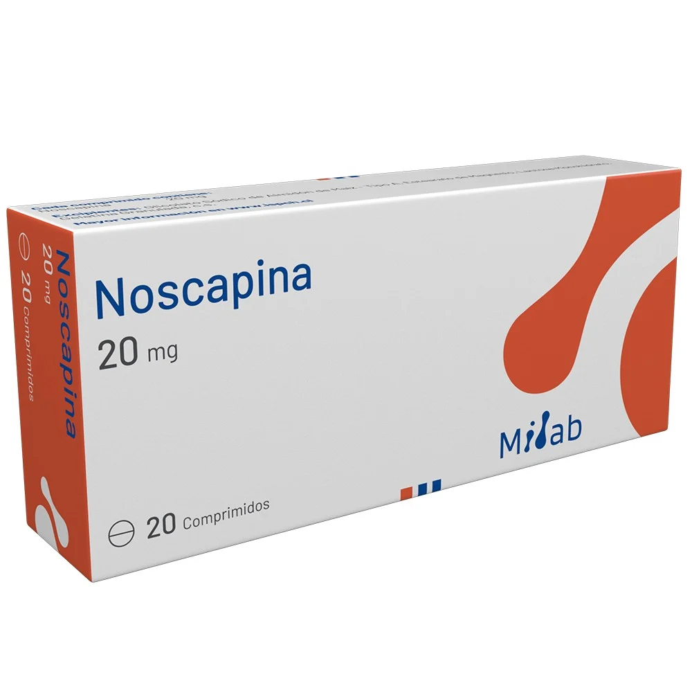 NOSCAPINA 20 MG X 20 COMPRIMIDOS