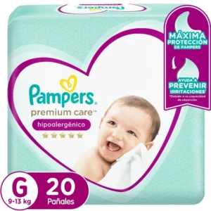 PAMPERS PREMIUN G X 20 UNID