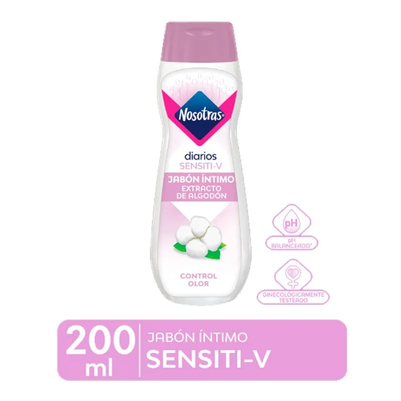 NOSOTRAS JABON INTIMO SENSITIVI-V X 200ML