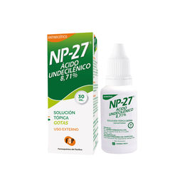 NP-27 GOTAS USO TOPICO 30ML (ACIDO UNDECILENICO)
