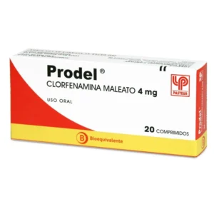 PRODEL 4MG 20 COMP. (CLORFENAMINA)