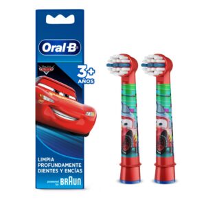 ORAL B CABEZALES DE REPUESTO CEPILLO DISNEY CARS PRO KIDS X 2 UND