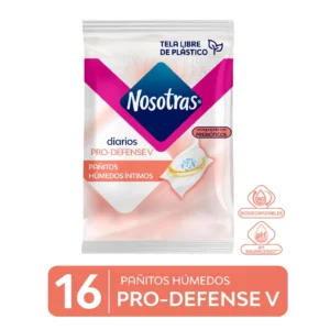 NOSOTRAS TOALLITAS INTIMAS PRO-DEFEN X 16 UND