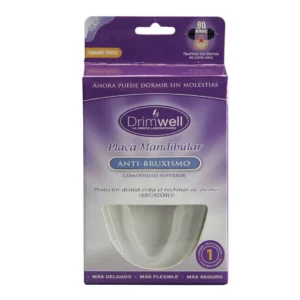 PLACA MANDIBULAR ANTI-BRONQUIDOS X 1