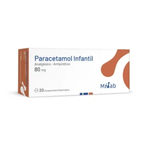 PARACETAMOL 80MG X 20 COMPR