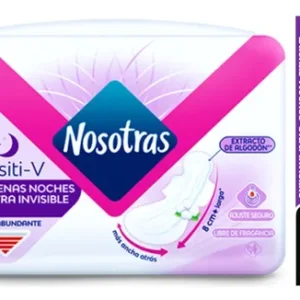 NOSOTRAS TOALLAS HIGENICA SENSITY NOCTURNA 28 UND