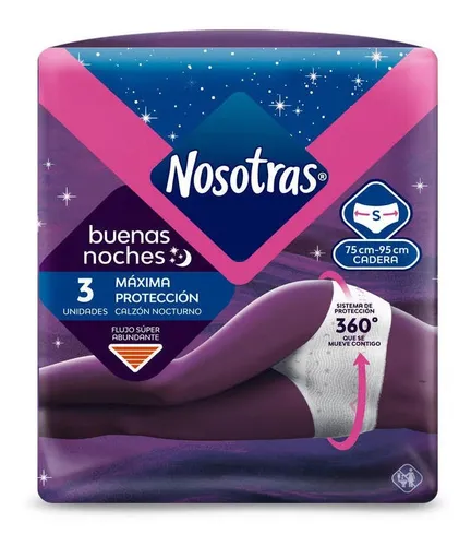 NOSOTRAS CALZON NOCTURNO T/S X 3 UNI