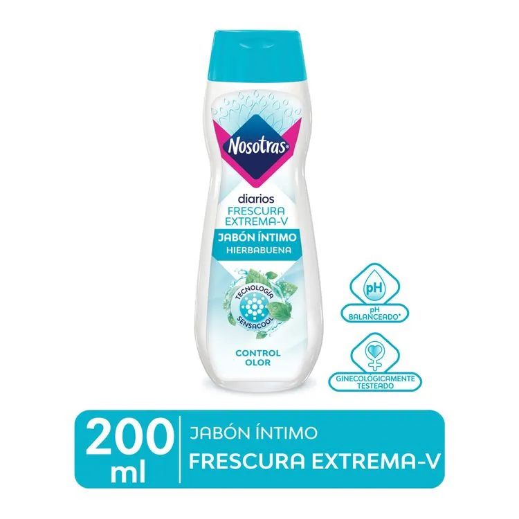 NOSOTRAS JABON INTIMO FRESCURA EXTREMA X 200ML
