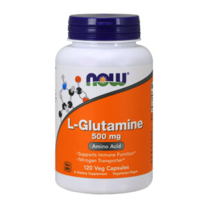 NOW L-GLUTAMINE 500 MG X 120 CAP.