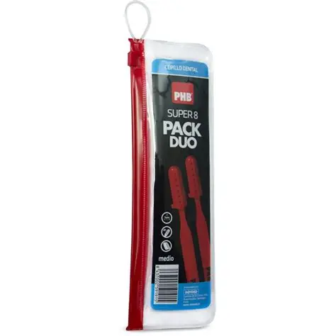 PHB CEPILLO DENTAL SUPER 8 DUO PACK