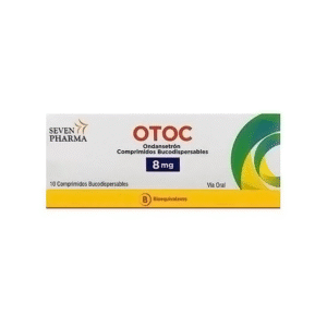 OTOC 8 MG X 10 COM BUCODISPERSABLES (ONDANSETRON)