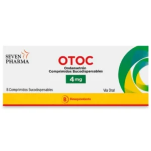 OTOC 4 MG X 8 COM BUCODISPERSABLES (ONDANSETRON)