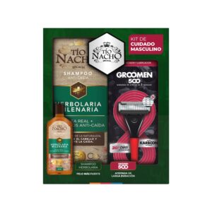 PACK TIO NACHO SH.HER415 + MAQUINA GROOMEN 500