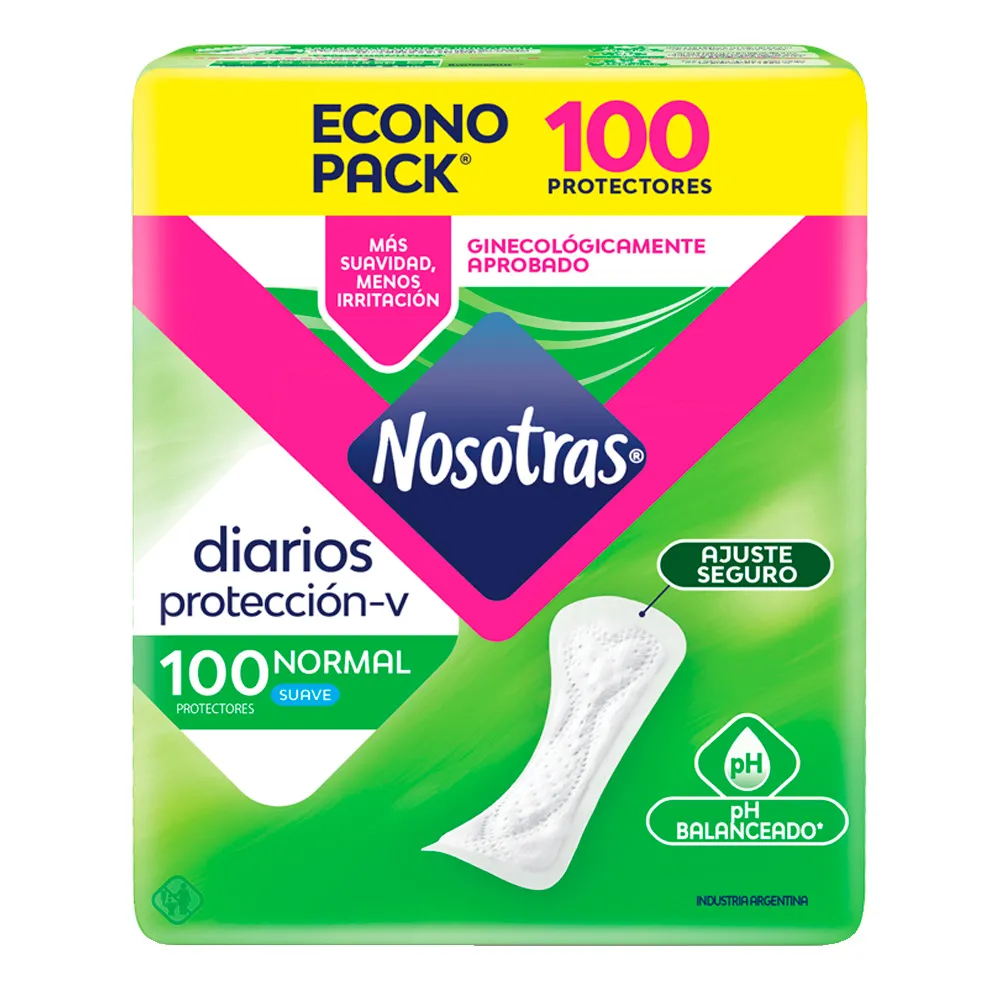 NOSOTRAS PROTECTOR DIARIOS NORMAL X 100 UND