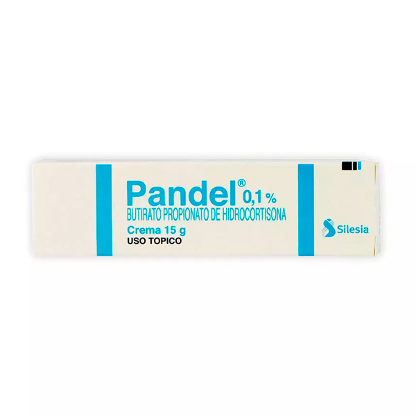 PANDEL CR HIDROCORTISONA BUTIRATO PROPIONATO 0.1% 15G