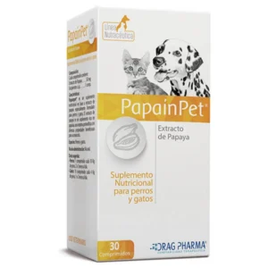 PAPAINPET EXTRACTO DE PAPAYA 30 COM.
