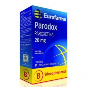 PARODOX 20MG 30 COMP. (PAROXETINA)