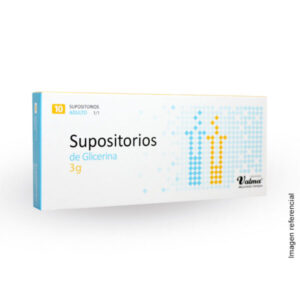 VALMA 3GR GLICERINA SUPOSITORIO 10 UNI.