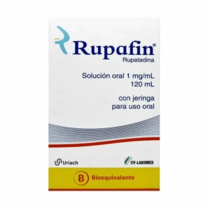 RUPAFIN SOL ORAL 1 MG/ ML X 120 ML (RUPATADINA)