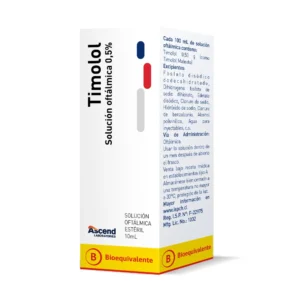 TIMOLOL SOL. OFT. 0.5% 10 ML