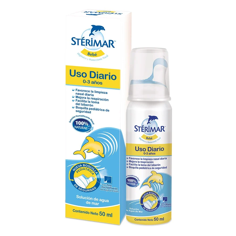 STERIMAR BEBE SOL SP 0-3 AÑOS 50ML