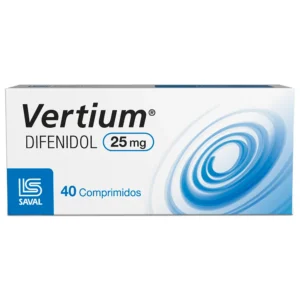 VERTIUM 25MG 40 COMP. (DIFENIDOL)