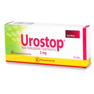 UROSTOP 2MG COM X 30 (TOLTERODINA)