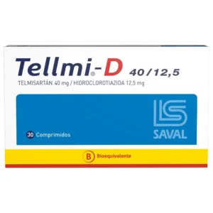 TELLMI-D 40/12.5 MG X 30 COM  (TELMISARTAN/HIDROCLOROTIAZIDA)