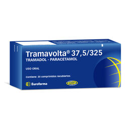 TRAMAVOLTA 37,5/325 TRAMADOL - PARACETAMOL