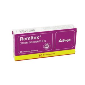 REMITEX - D 20 COM. L/P (CETIRIZINA/PSEUDOEFEDRINA)