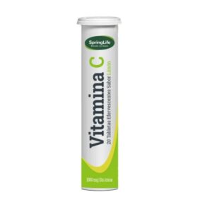 SPRINGLIFE VITAMINA C 1000MG EFERVESENTE SABOR LIMON 20 TAB