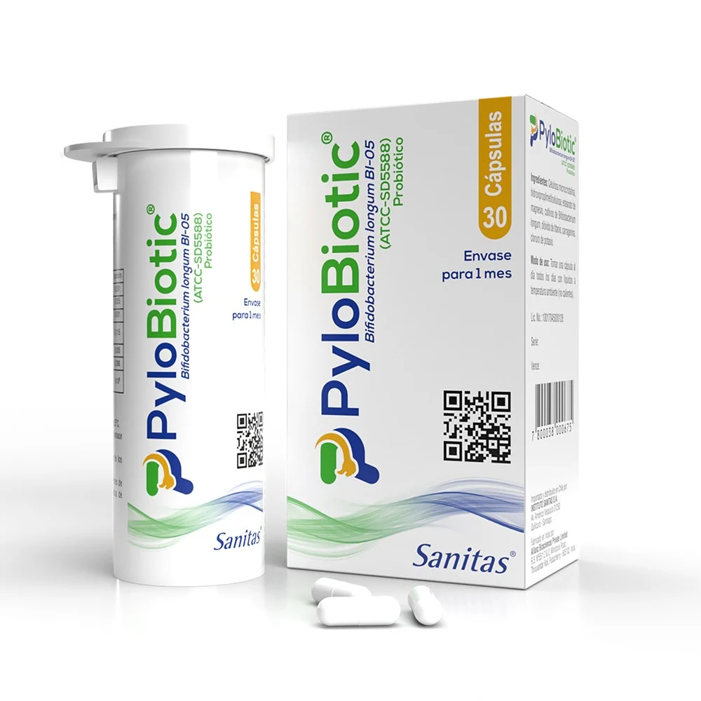 PYLOBIOTIC X 30 CAP. (BIFIDOBACTERIUM LONGUM BI-05)