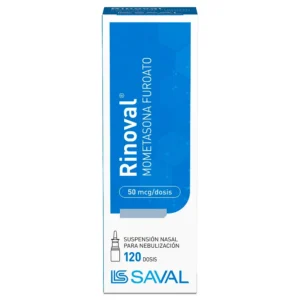 RINOVAL 50 MC SUSPENSION NASAL X 120 DOSIS