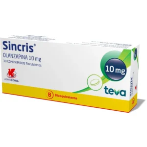 SINCRIS 10MG 30 COMP. (OLANZAPINA)