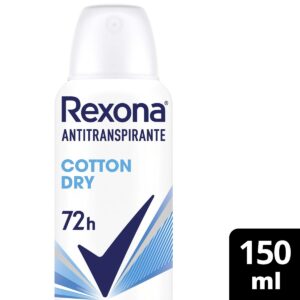 REXONA SPRAY COTTON DRY MUJER DEO 150ML