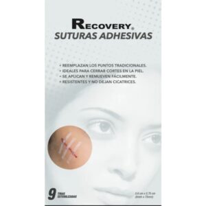 RECOVERY SUTURAS ADHESIVAS CAJA 9 TIRAS