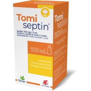 TOMISEPTIN JARABE 750 MG/5ML X 100 ML