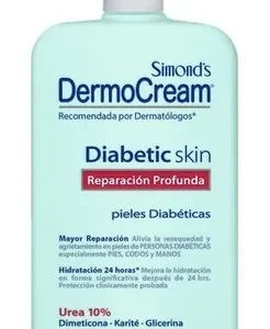 SIMONDS DERMOCREAM UREA 10% DIABETIC SKIN CREMA CORPORAL 400ML