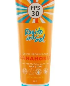 RAYITO DE SOL ZANAHORIA CREMA PROTECTORA FPS30 90GR.