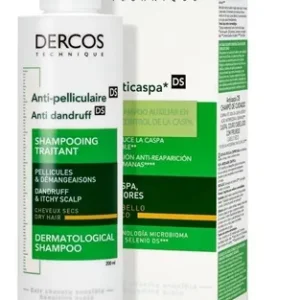 VICHY DERCOS ANTICASPA CABELLO SECO SHAMPOO 200ML