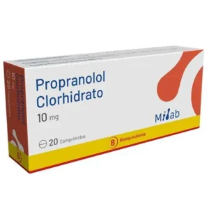 PROPRANOLOL 10MG 20 COMP.