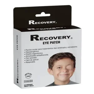 RECOVERY PARCHE OCULAR 58 MM X 80 MM X UNIDAD