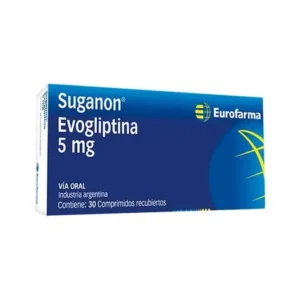 SUGANON 5MG 30 COMP. (EVOGLIPTINA)