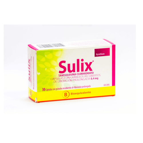 SULIX 30 CAP. (TAMSULOSINA)