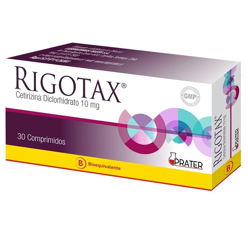 RIGOTAX 10MG 30 CAP. (CETIRIZINA)