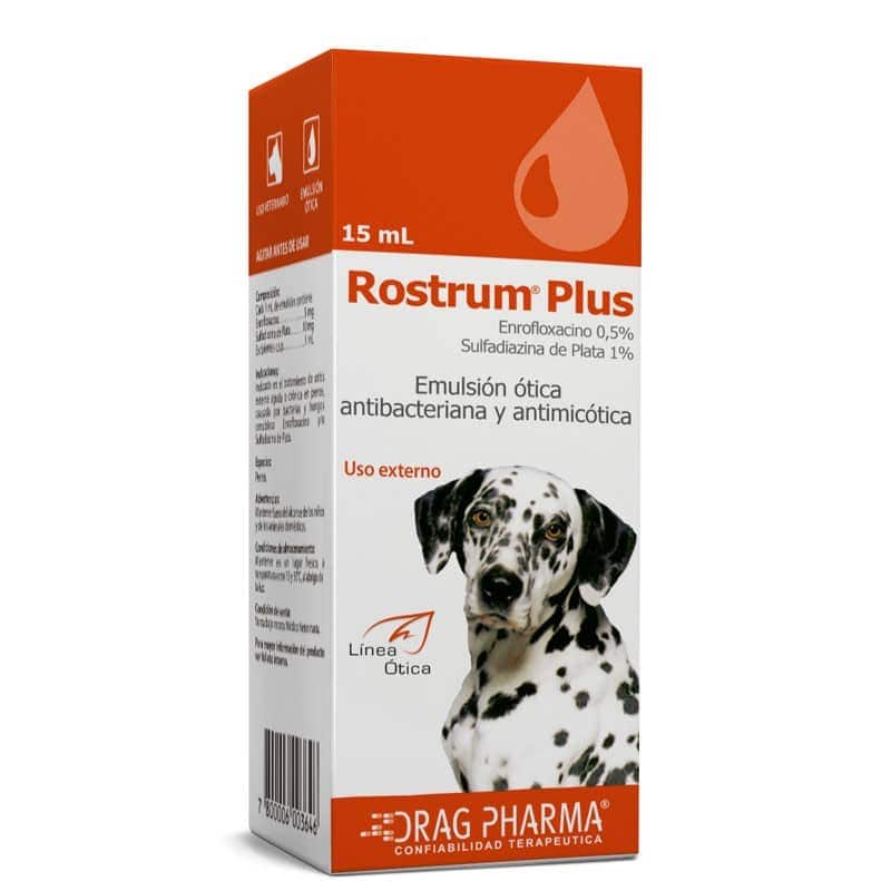 ROSTRUM PLUS OTICO 15ML (VETER.)