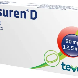 TENSUREN D 80/12,5 MG X 30 (TELMISARTAN+HIDROCLOROTIAZIDA)