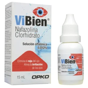 VIBIEN 0.012 % SOL OFTAL X 15 ML (NAFAZOLINA CLORHIDRATO)