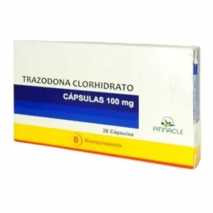 TRAZODONA CLORHIDRATO 100MG 28 CAP.